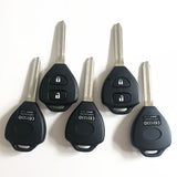 2 Buttons Remote Key Shell for Toyota - 5 pcs