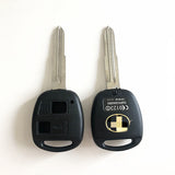 2 Buttons Remote Key Shell for Toyota - Pack of 5
