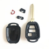 2 Buttons Remote Key Shell for Toyota - Pack of 5