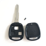 2 Buttons Remote Key Shell for Toyota - Pack of 5