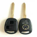 2 Buttons Remote Key Shell for Toyota - Pack of 5