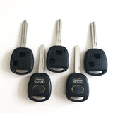 2 Buttons Remote Key Shell for Toyota - Pack of 5
