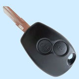 2 Buttons Remote Key Shell with VAC102 Blade for Renault - Pack of 5
