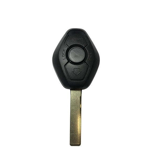 2 Buttons Remote Key for BMW EWS - 315MHz 434 MHz Changeable Frequency