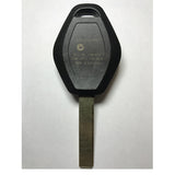 2 Buttons Remote Key for BMW EWS - 315MHz 434 MHz Changeable Frequency