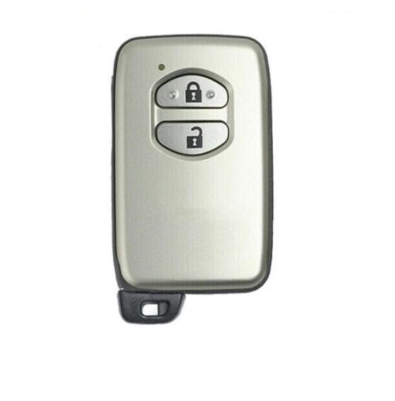 2 Buttons Sliver 433MHz ASK A433 Board ID74-WD04 Smart Remote Key For Toyota Highlander Land Cruiser 200 MDL B53EA Keyless Go