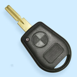 2 Buttons key Shell with HU58 Blade for BMW - 5 pcs