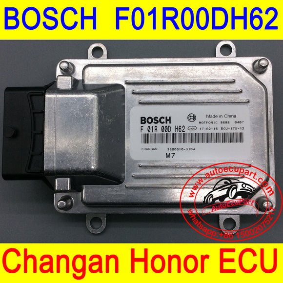 New Engine Computer BOSCH M7 ECU for  Changan  Honor F 01R 00D H62/ F01R00DH62 3600010G104