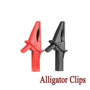 2pcs/Kit Hantek HT18A Crocodile Clip Large Dolphin Electric Gator Clamp for Digital USB Oscilloscope 