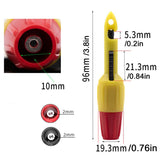 2pcs/Set 2mm Socket Insulation Wire Piercing Puncture Probe Test Hook Clip Automotive Car Repair P30039