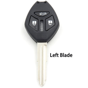 3 Button Remote Key Shell Case for MITSUBISHI Lancer Outlander Endeavor Galant