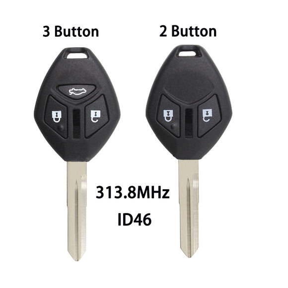 OUCG8D-620M-A Remote Control Key 313.8MHz ID46 for MITSUBISHI Eclipse Galant MIT9 MIT16 Blade