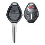 3 Button Remote Key Shell Case for Mitsubishi Lancer Outlander Endeavor Galant