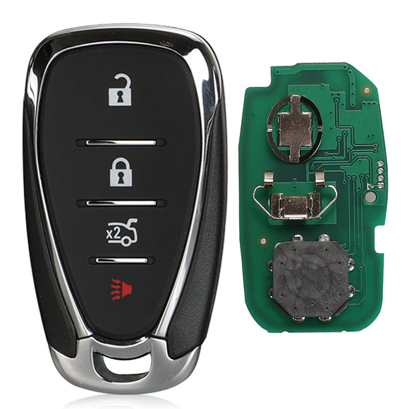 4 Button Smart Key Remote Fob 433MHz ID46 HYQ4EA for Chevrolet Camaro Equinox Cruze Malibu Spark