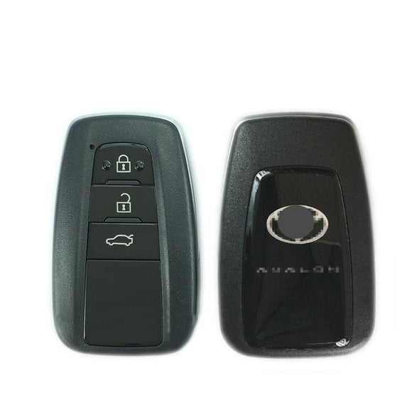3 Button Smart Key Shell Case for Toyota AVALON 2018- fit for Lonsdor K518 KH100 PCB Control (No words: D14FDM-01)