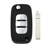 3 Buttons 433MHz PCF7961M HITAGS AES 4A Chip Remote Flip Key For Renault Megane III Twingo CWTWB1G767 17880-FWB1G767