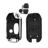 3 Buttons Modified Flip Remote Key Shell Case forLancer EX Outlander Grandis Pajero
