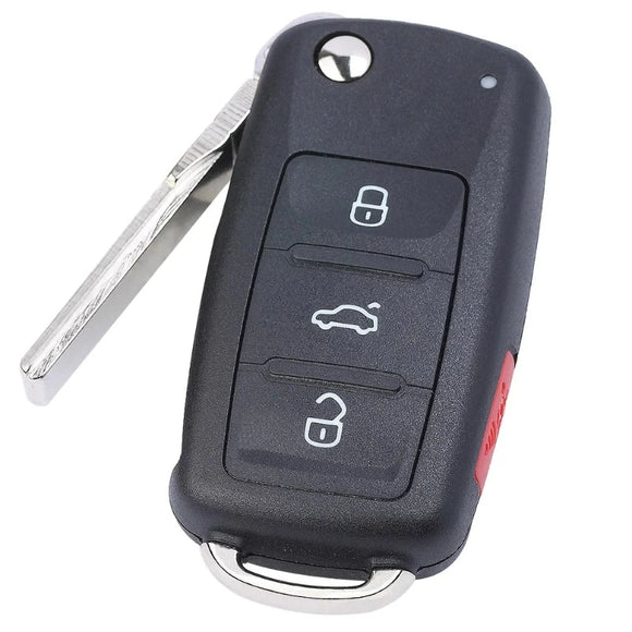 (315Mhz) 4E0837220B/220J/220L Flip Key For Audi A8 S8