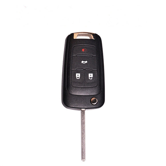 315 MHz 3+1 Buttons Flip Proximity Key for 2010-2017 Chevrolet Camaro Cruz Equinox Impala Malibu Sonic