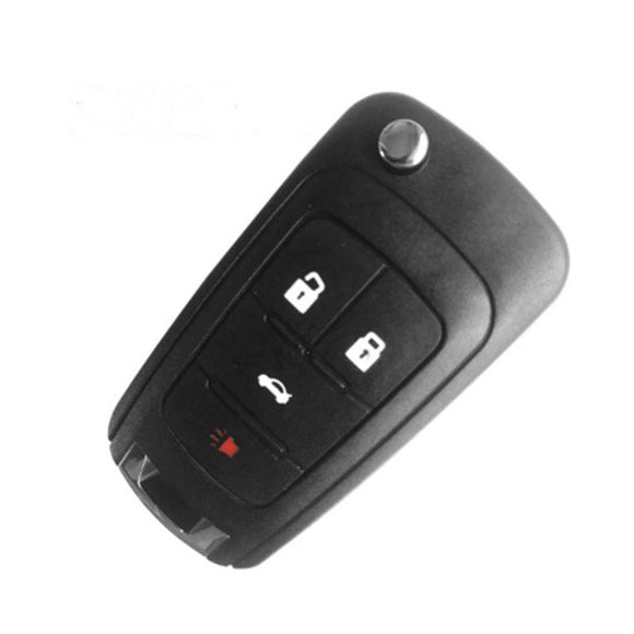 315 MHz 3+1 Buttons Flip Remote Key for 2010-2017 Chevrolet Camaro Cruz Equinox Impala Malibu Sonic