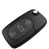 315MHz 3+1 Buttons Flip Remote Key for Audi