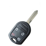 315 MHz 4 Buttons Remote Head Key for 2011-2015 Ford - CWTWB1U793 ( with 4D63 80 bit chip)