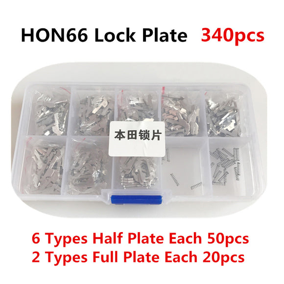 340PCS HON66 Car Lock Reed Lock Plate for Honda Cylinder Repair Locksmith Tool