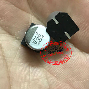 35V 100uf 10x10.55mm SMD Capacitor Original New NIPPON CHEMI-CON