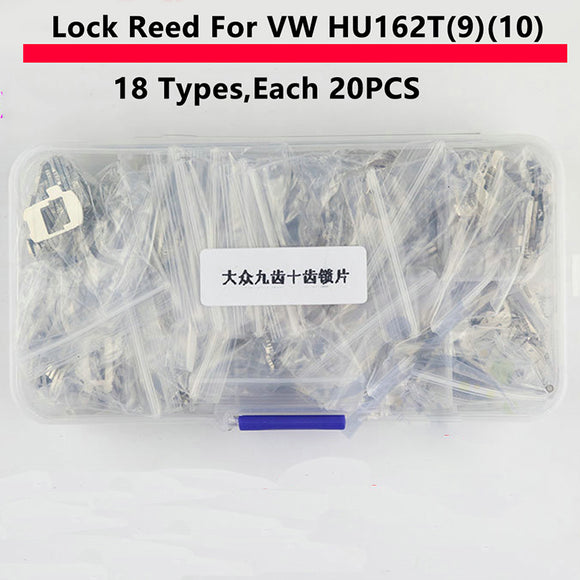 360PCS HU162T (10) Car Lock Reed HU162T (9) Lock Plate for VW Audi Locksmith Tool