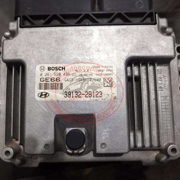 39132-2B123 GE66 New 0261S20436 ECU ME17.9.8 for Hyundai Electronic Control Unit (0 261 S20 436) ECM