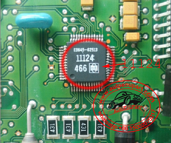 11124 automotive consumable Chips IC for Delphi ECU components