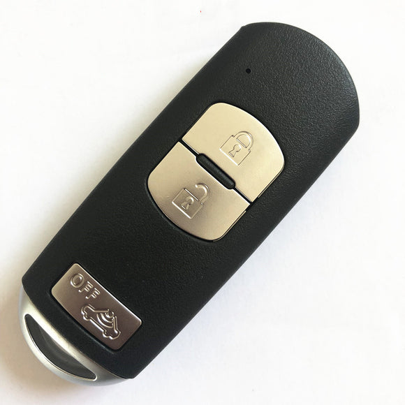 3 Buttons 434 MHz Smart Key Keyless Go for Mazda with Built-In Electronic Chip - SKE13E-01