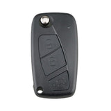 3Buttons 433MHz PCF7946A ID46 Flip Remote Car Key fOB For Fiat Fiorino Qubo For Peugeot Bipper For Citroen Nemo 2007 2008 2009