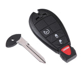 3+1 Button Key Shell for Chrysler 5pcs