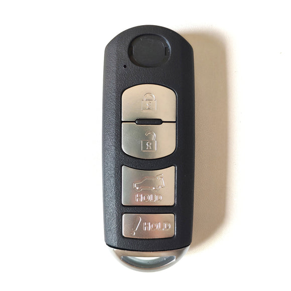 3+1 Button 315MHz Smart Proximity Key with SUV Button For Mazda SKE13D-02/01- Using OEM Mainboard For Mazda FCCID: WAZSKE13D02/01 Model: SKE13D-02/01 with OEM Board