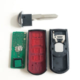 3+1 Button 315 MHz Smart Proximity Key For Mazda SKE13D-02/01 - Using OEM Mainboard For Mazda FCCID: WAZSKE13D02/01 Model: SKE13D-02/01 with OEM Board