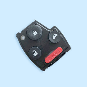 3+1 Button Key Shell Rubber Pad for Honda 10 pcs