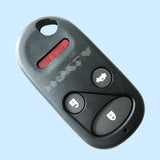 3+1 Button Key Shell without Battery Holder for Honda 5 pcs