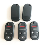 3+1 Button Key Shell without Battery Holder for Honda 5 pcs