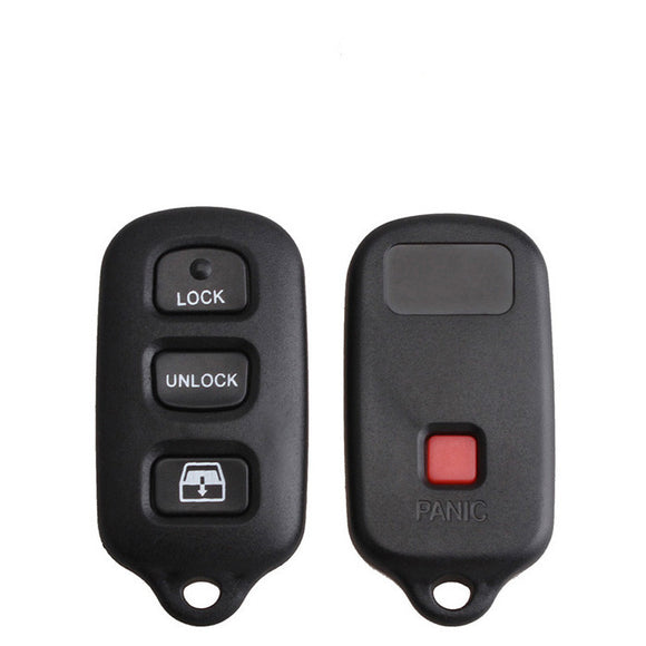 3+1 Buttons 314 MHz Keyless Entry Remote Control for Toyota - HYQ12BBX
