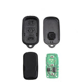 3+1 Buttons 314 MHz Keyless Entry Remote Control for Toyota - HYQ12BBX