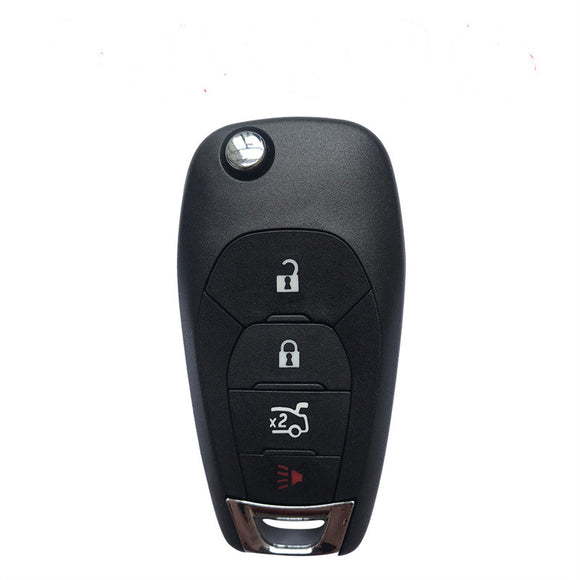 3+1 Buttons 315 MHz Flip Remote Key for Chevrolet Cruz 2016