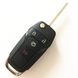 3+1 Buttons 315 MHz Flip Remote Key for Ford ID49