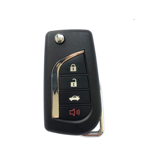 3+1 Buttons 315 MHz Flip Remote Key for Toyota 2006-2012 - HYQ12BBY ( 4D 67 Chip )