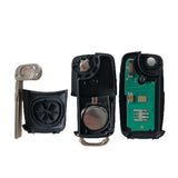 3+1 Buttons 315MHz Flip Remote Key for VW Touareg A8 Bentley