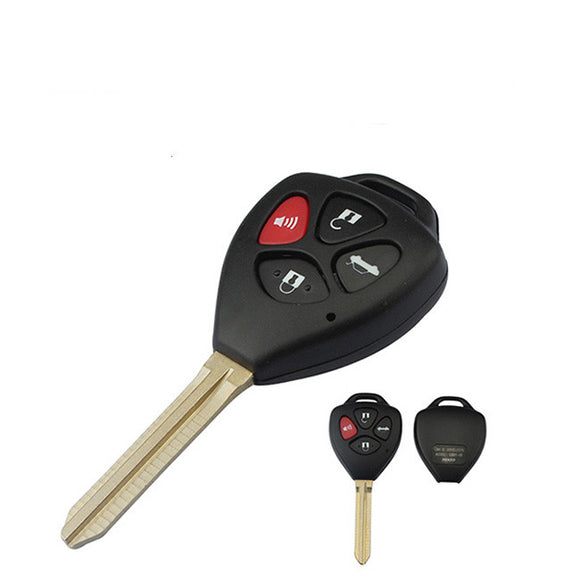 3+1 Buttons 315 MHz Remote Head Key for for Toyota Camry / Corolla 2006-1011 with 4D-67 Chip - HYQ12BBY