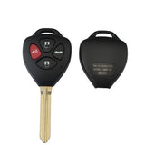 3+1 Buttons 315 MHz Remote Head Key for for Toyota Camry / Corolla 2006-1011 with 4D-67 Chip - HYQ12BBY