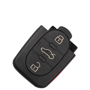 3+1 Buttons 315MHz Remote Key for Audi - 4D0 837 231M for Europe South America