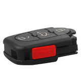 3+1 Buttons 315MHz Remote Key for Audi - 4D0 837 231M for Europe South America