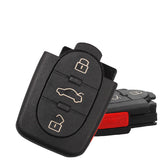 3+1 Buttons 315MHz Remote Key for Audi - 4D0 837 231M for Europe South America